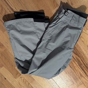 Men's Gray Columbia Snow Pants